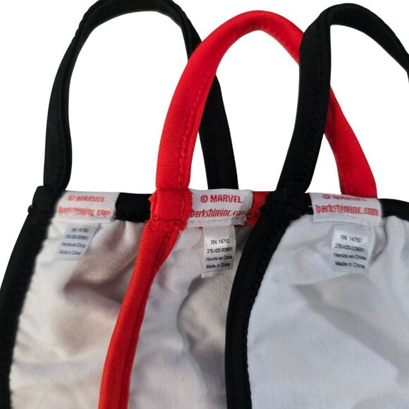 Iron Man and Hulk Face Mask 3 Pack Cloth Reusable Washable Marvel Comics NEW - Picture 5 of 8